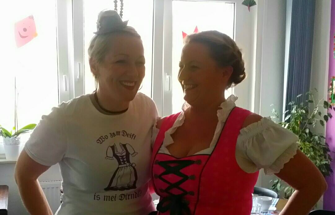 Katrin Matthei-Zahrt und Melanie Höllrigl – die Inhaberinnen des Kliche Pflegedienst